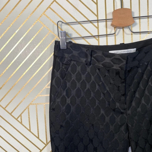 Diane von Furstenberg Mary Faille‎ Black Pants - Picture 6 of 10